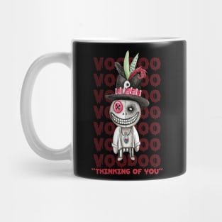 Voodoo Doll Thinking Of You Halloween Mug